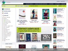 Tablet Screenshot of ekonyv.hu